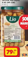 LİO ÇİZİK YEŞİL ZEYTİN 900 G